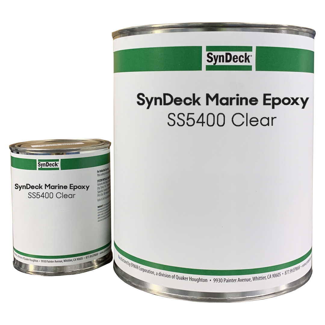 Clear Interior Marine Epoxy  SynDeck® IMO Epoxy SS5000 Clear